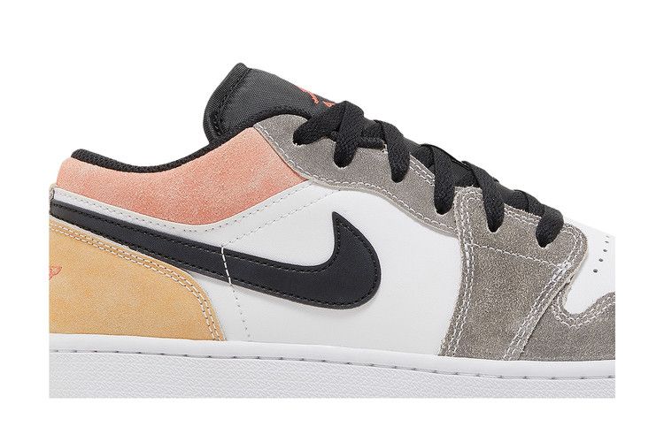 Кроссовки Air Jordan Air Jordan 1 Low SE GS 'Flight Club', белый — фото 3