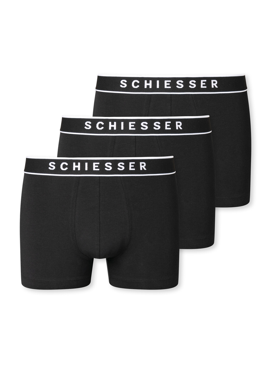 

Боксеры Schiesser Retroshorts 3 шт, черный