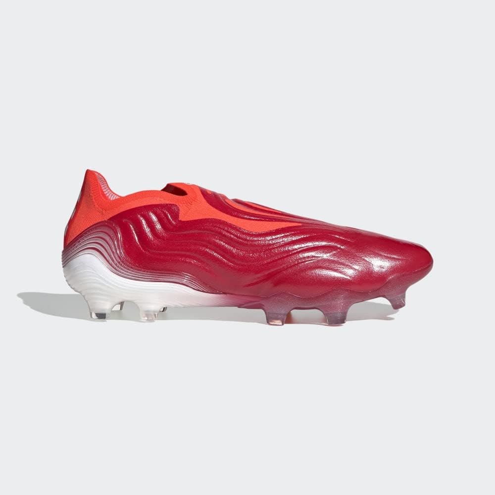 Футбольные бутсы Adidas Copa Sense+ для твердого грунта - мужские, красно-белый — фото 2