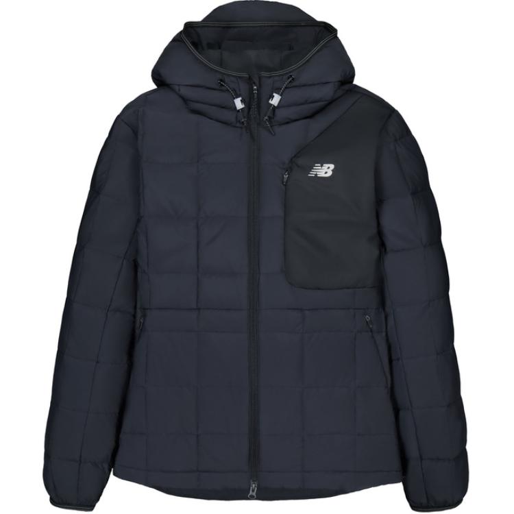 

New Balance Мужская черная куртка HyperSports Down Jacket, Черный, New Balance Мужская черная куртка HyperSports Down Jacket