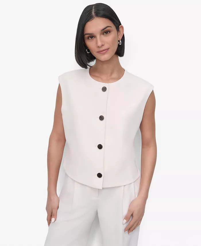 

Женский жилет Aero Crepe DKNY, белый