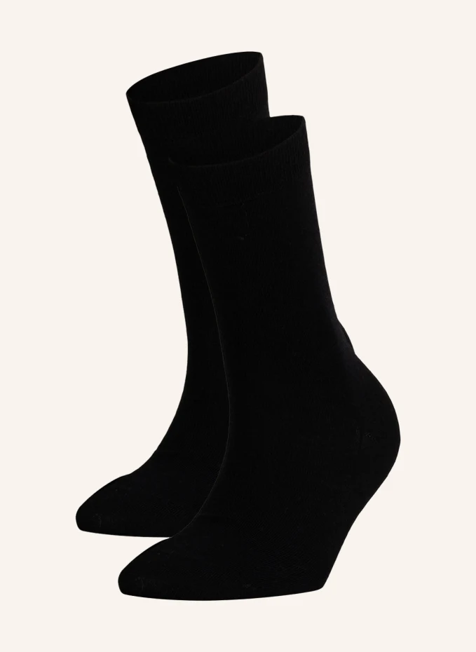 

Комплект из 2 носков softmerino Falke, черный