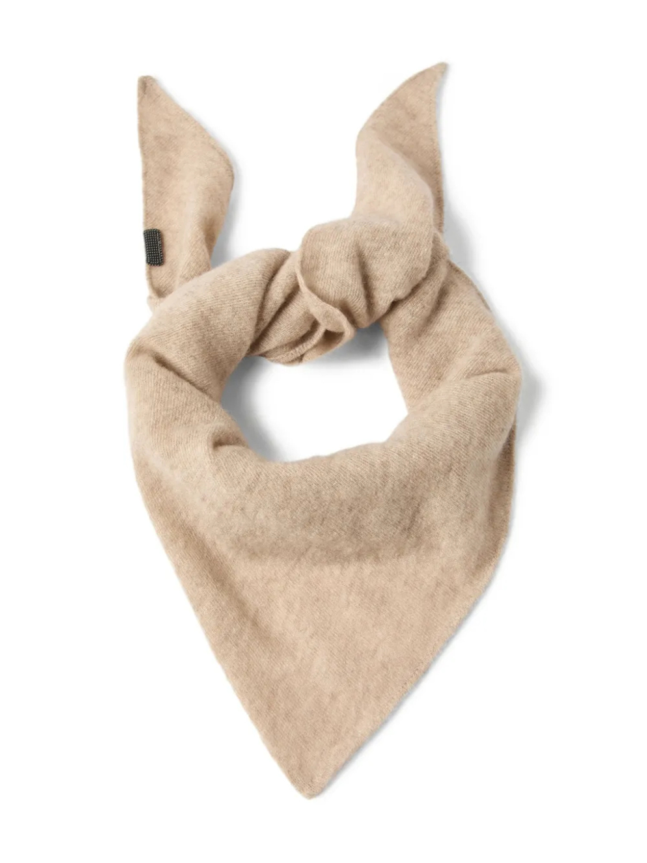 

Brunello Cucinelli шарф с декором Monili, нейтральный