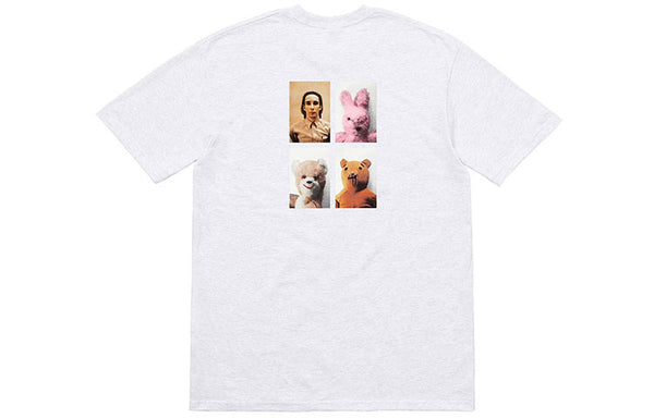 Футболка fw18 mike kelley ahhyouth ash grey tee Supreme, серый — фото 2