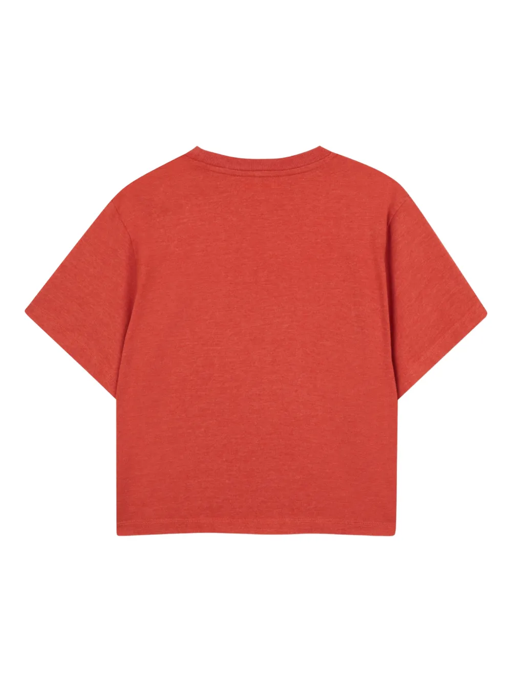 Футболка с принтом Zadig & Voltaire Kids, красный — фото 2