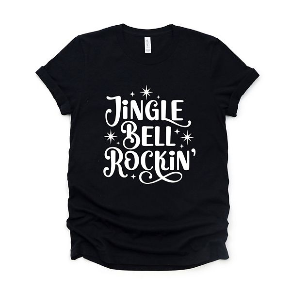 

Футболка с коротким рукавом Jingle bell rockin' sparkle Simply Sage Market, Black, Черный, Футболка с коротким рукавом Jingle bell rockin' sparkle Simply Sage Market, Black