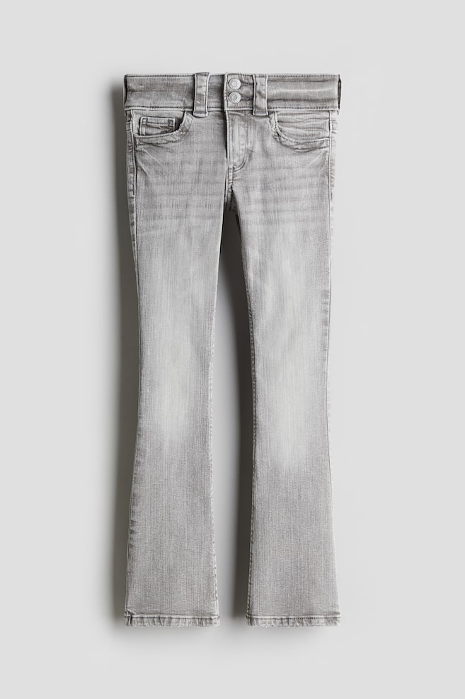 

Джинсы Bootcut Low H&M, серый