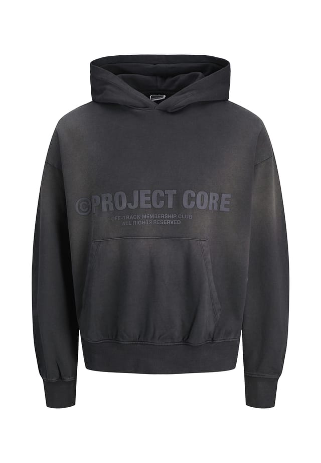 

Толстовка с капюшоном Reflex Washed Hoodie Jack & Jones, черный