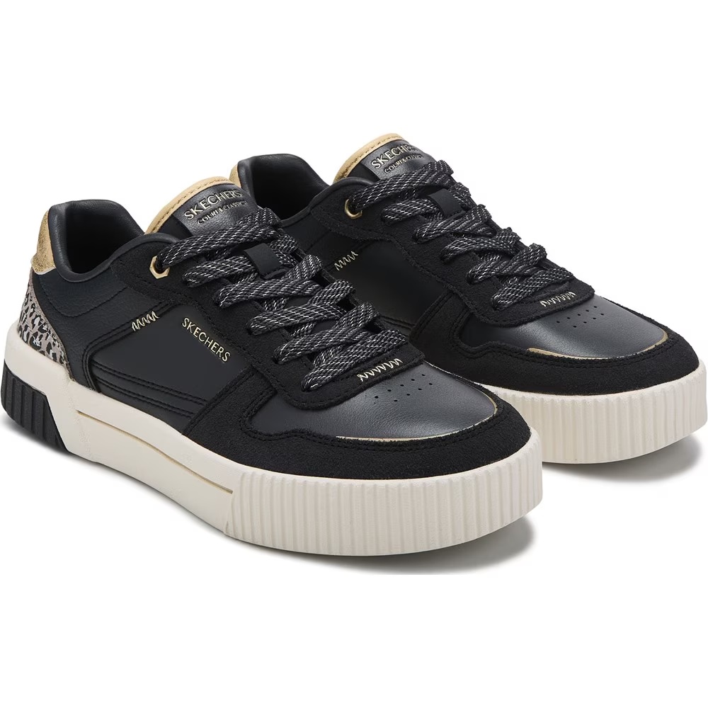 Кроссовки Jade court classic от Skechers, black/leopard