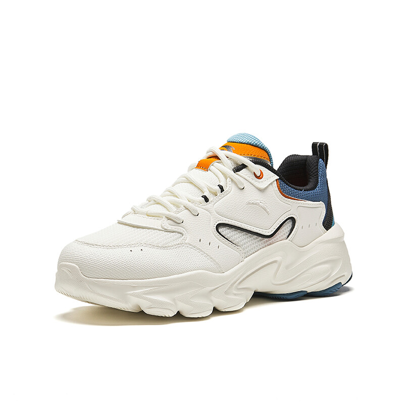 Кроссовки ANTA Lifestyle Shoes Men Low-top Blue/Ashen Slate/Black/Pale Ivory/Sesame, синий — фото 2