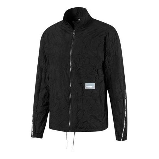 

Куртка select avenir track jacket 'black white' Puma, черный