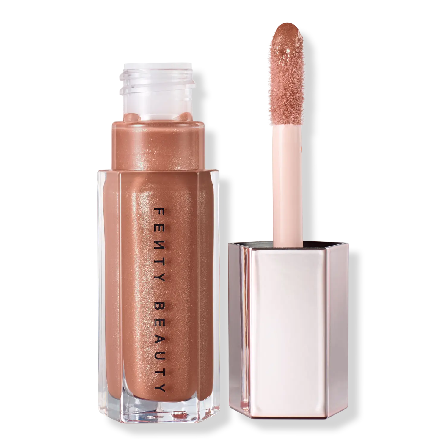 

Блеск для губ Gloss Bomb Universal Lip Luminizer FENTY BEAUTY by Rihanna, Fenty Glow (shimmering rose nude)