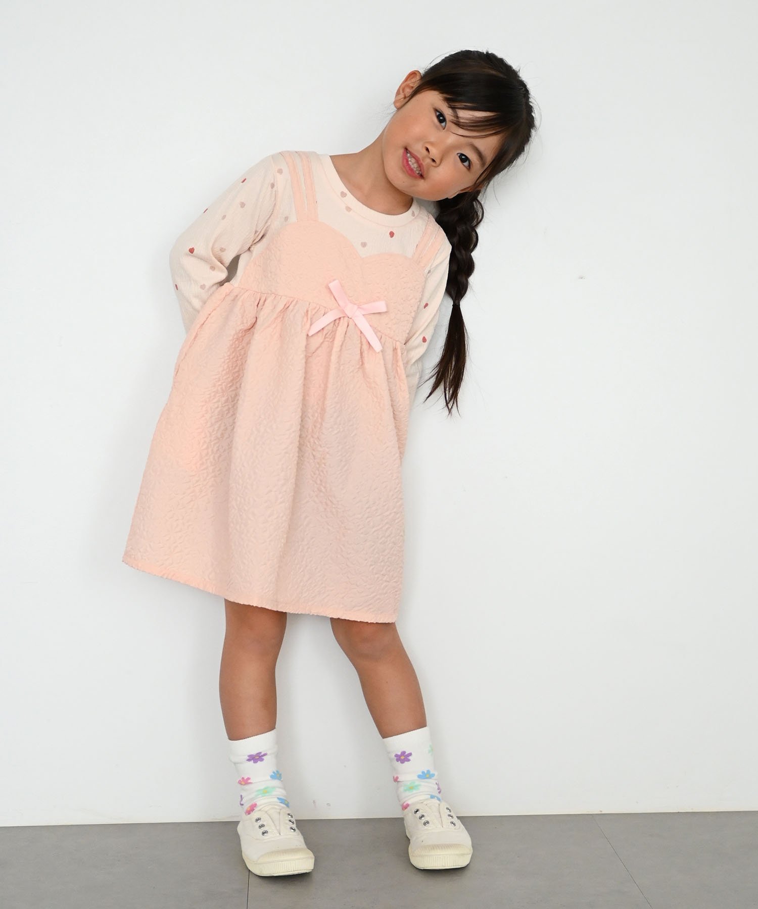 Платье Heart Docking Dress Si・Shu・Non, orange