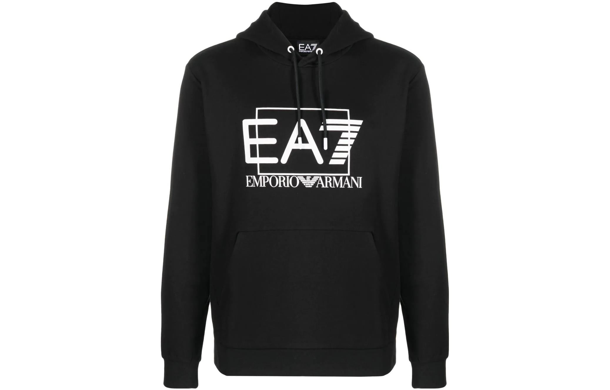 

EA7 SS23 Свитер Мужской Черный EMPORIO ARMANI
