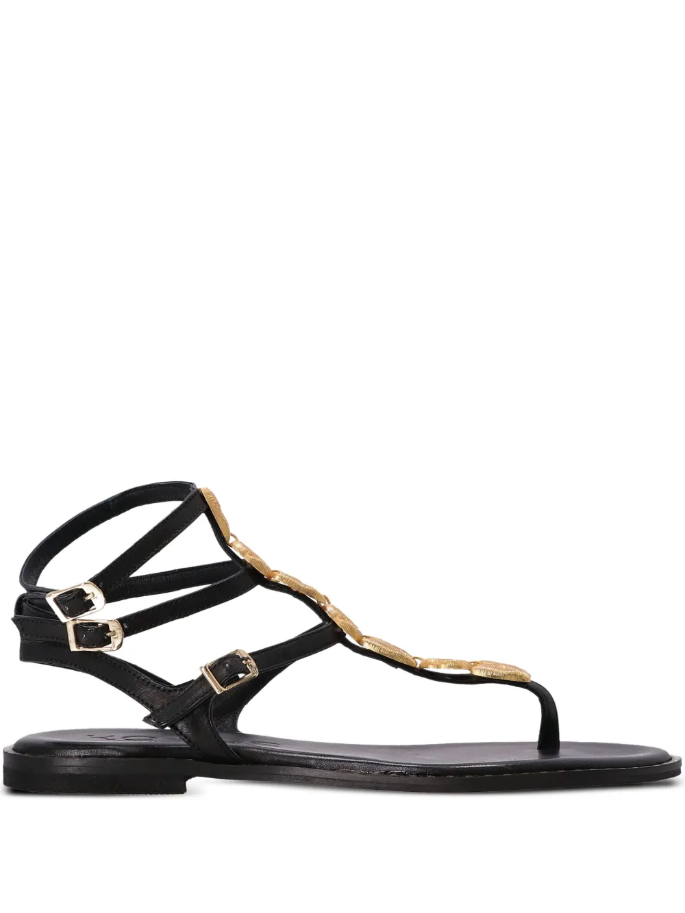 Сандалии Milos с пряжками Kotris Sandals, черный