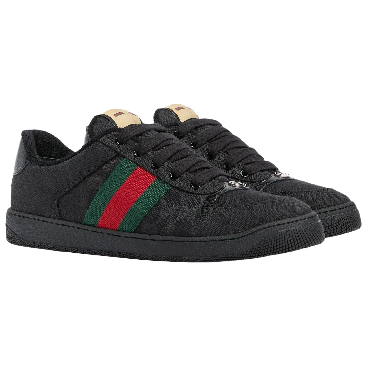 Кроссовки скейтбординговые GUCCI Black — фото 4