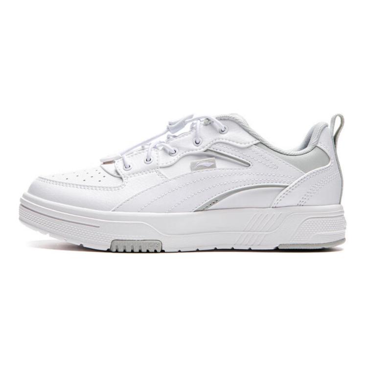 

Резиновые и дышащие детские повседневные кроссовки Белый Серый LINING YOUNG