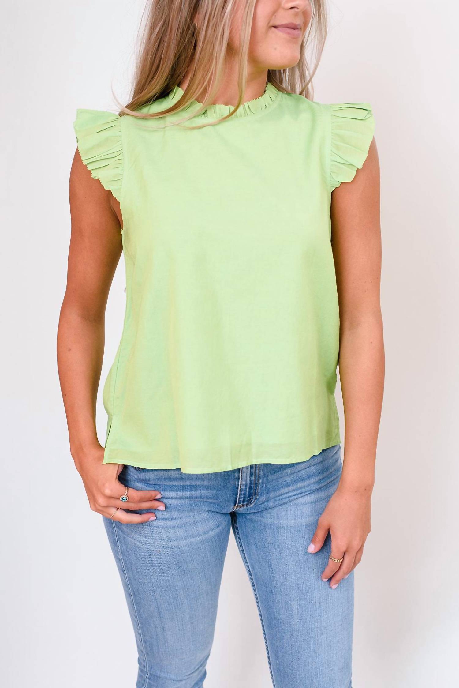 

Ulla Топ в киви Cami NYC, цвет kiwi