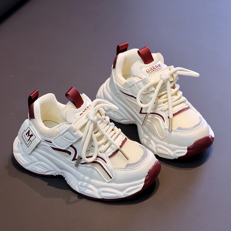 Slip Resistant, Abrasion Resistant, Breathable Kids Lifestyle Shoes Kids' KINDDOG, yy-2530 (angora красный-tianxia) — фото 4