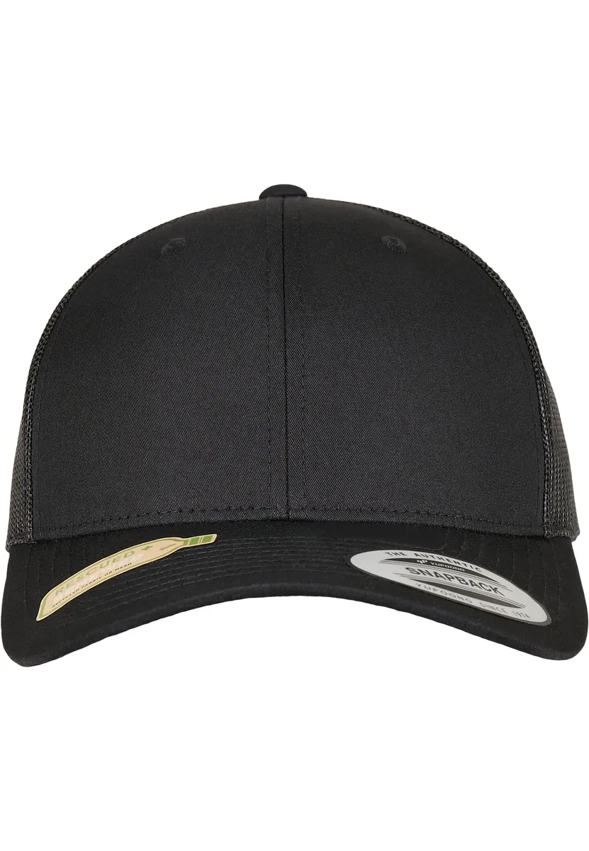 

Кепка Flexfit Trucker "Кепка Flexfit Trucker Trucker из переработанного полиэстера", черный