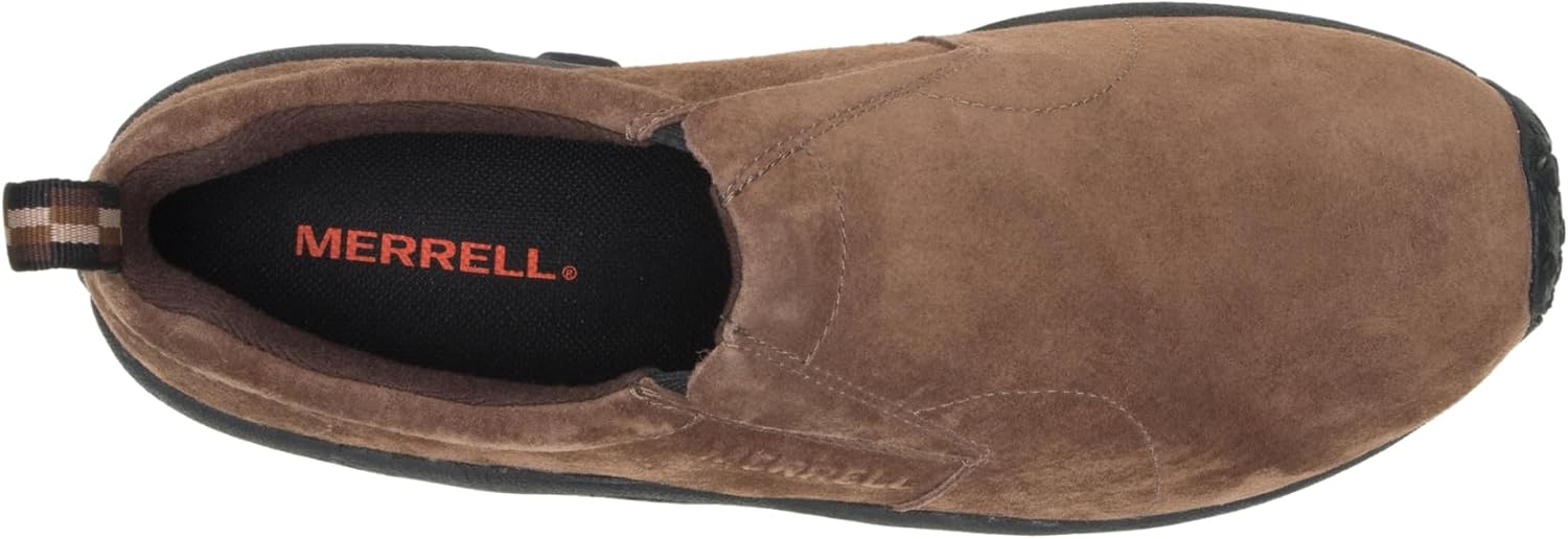 Мужские мокасины Merrell Jungle Moc из водонепроницаемой кожи IceMoccasin, Dark Earth — фото 4