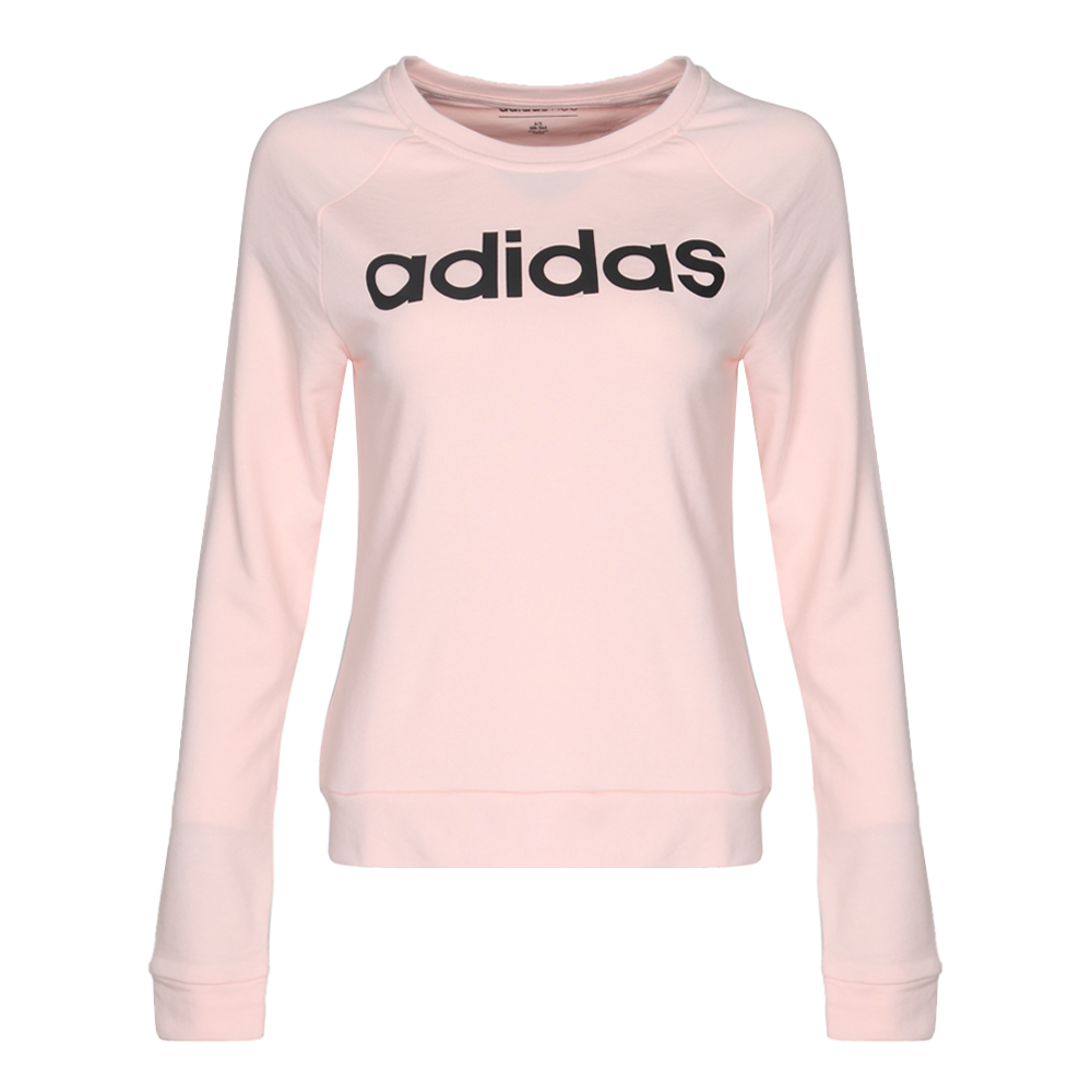 Adidas Neo Женская толстовка W CE ADI FT SWT, розовая — фото 3