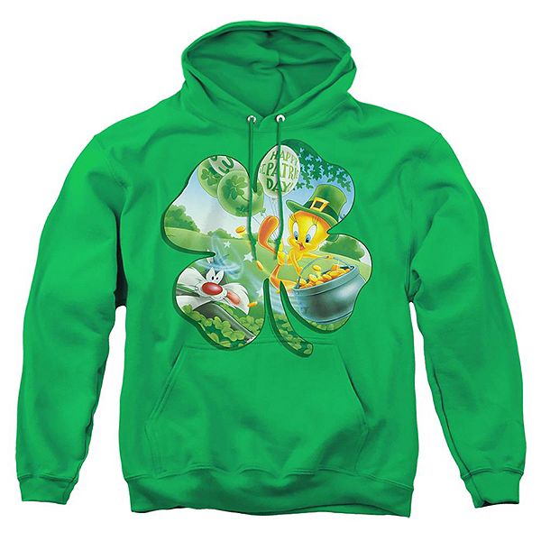 

Толстовка с капюшоном Looney Tunes Tweety Shamrock Licensed Character