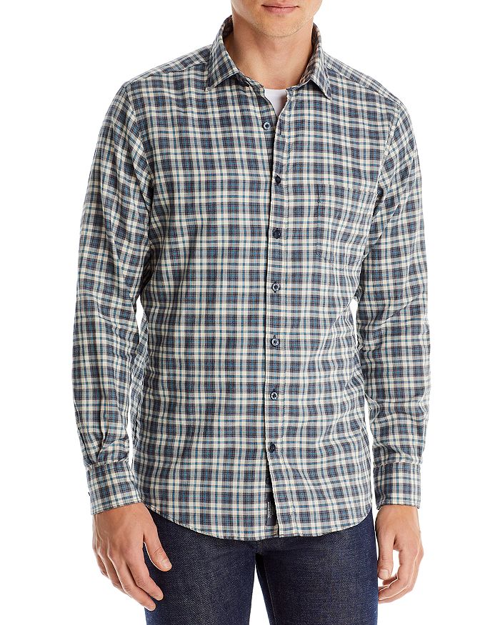 

Рубашка Parnell Regular Fit на пуговицах Rodd & Gunn, синий
