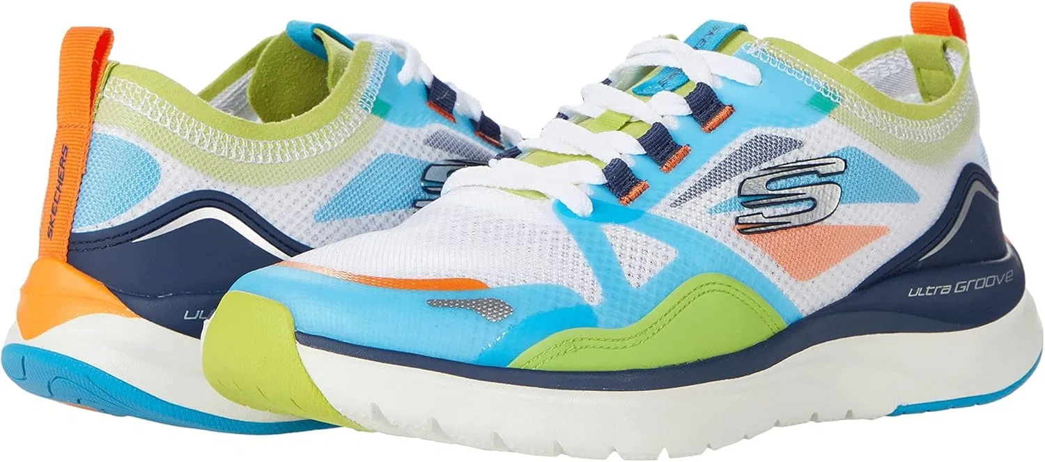 Кроссовки Skechers Ultra Groove, White Multi-Coloured