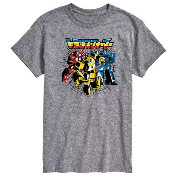 

Мужская футболка Transformers с графическим принтом Noir Group Licensed Character, серый