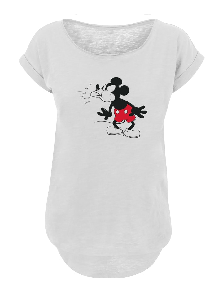 

Футболка Disney Mickey Mouse Tongue белого цвета F4NT4STIC, Белый, Футболка Disney Mickey Mouse Tongue белого цвета F4NT4STIC