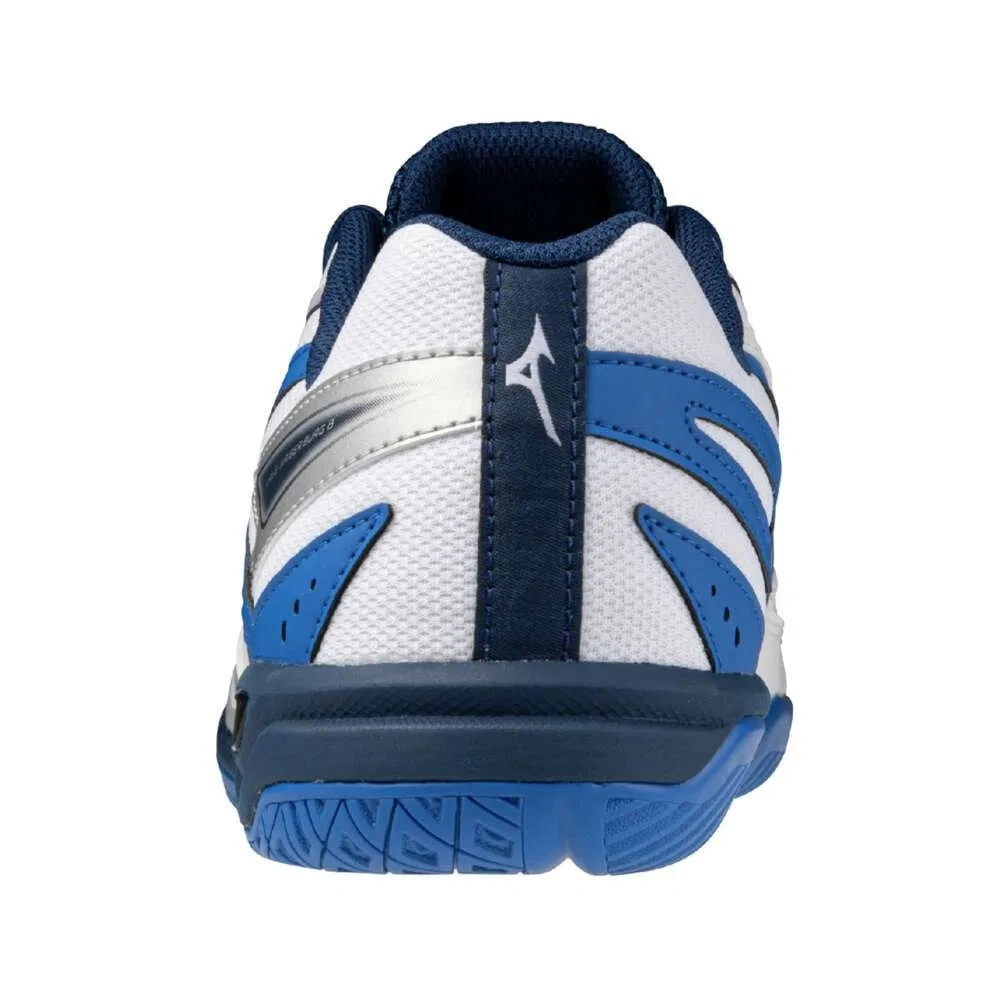 Кроссовки для настольного тенниса «WAVE KAISERBURG 8» от Mizuno, White X Navy X Blue — фото 4