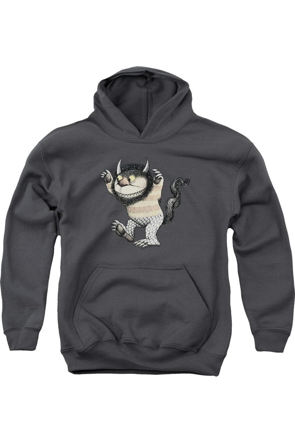 

Толстовка с капюшоном Where The Wild Things Are Carol Youth Gildan, Charcoal