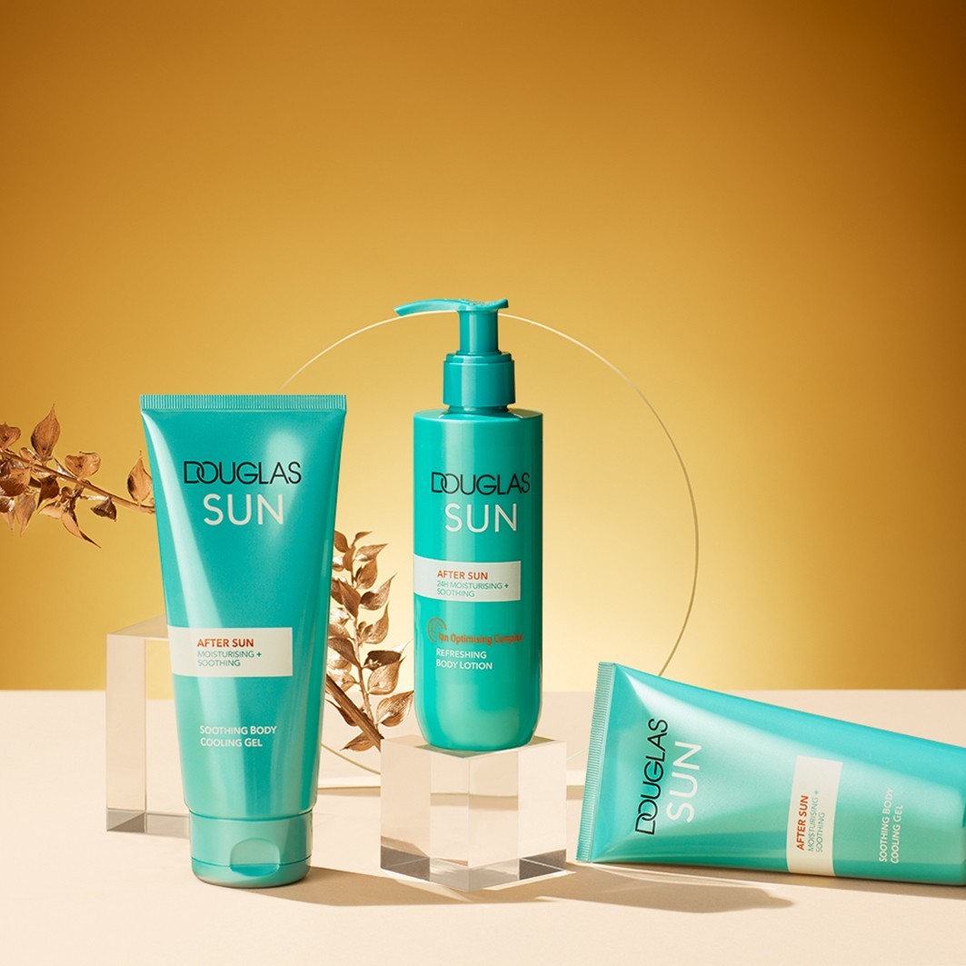 Средство после загара sun after sun refreshing body lotion Douglas Collection, объем 200 мл — фото 3