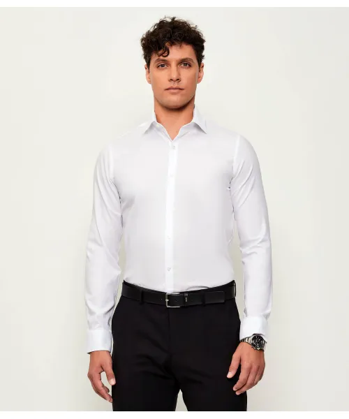 

Рубашка Slim fit Calvin Klein, белый