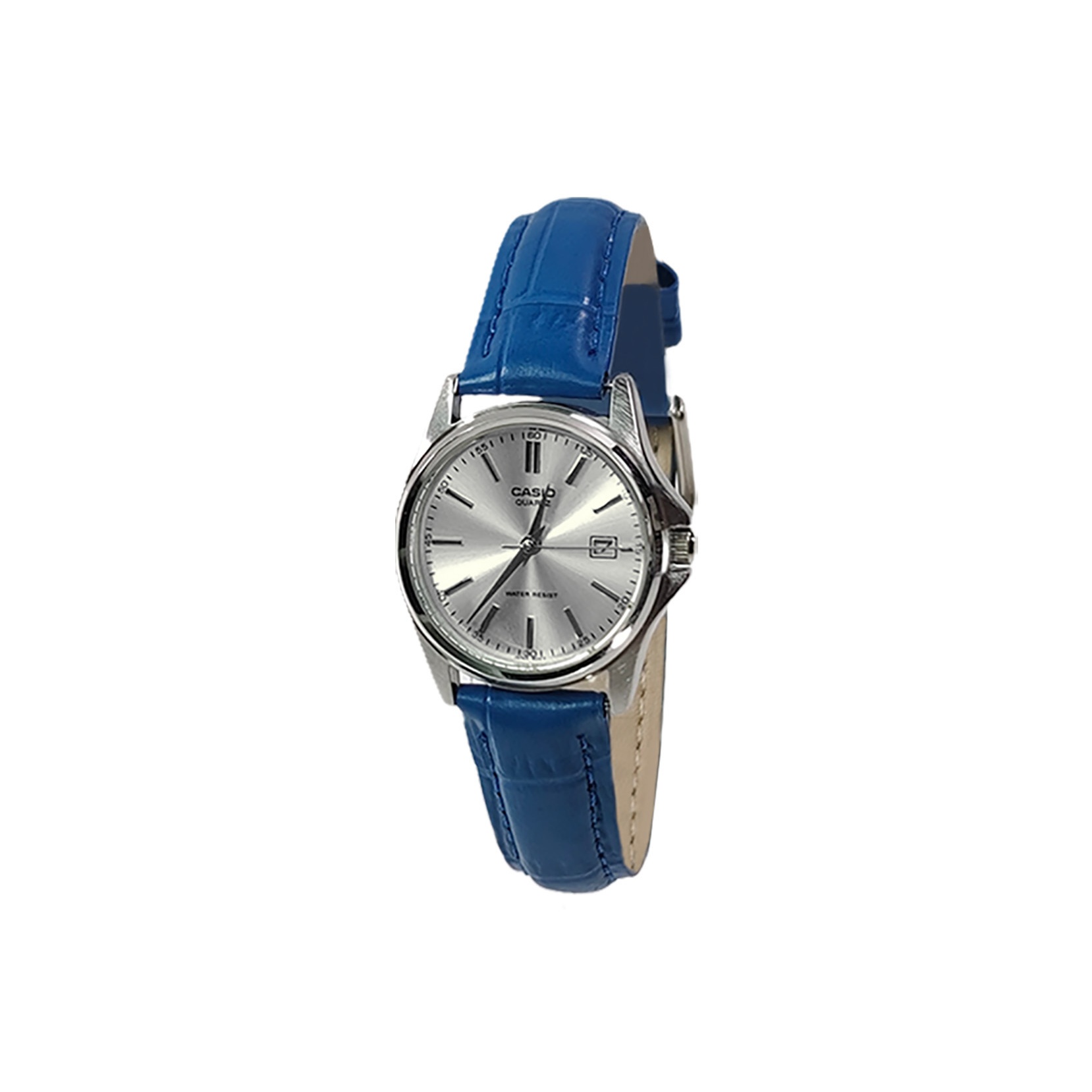

CASIO Часы Retrofit Series Quartz Movement Genuine Leather Strap Watch Unisex Silver Dial