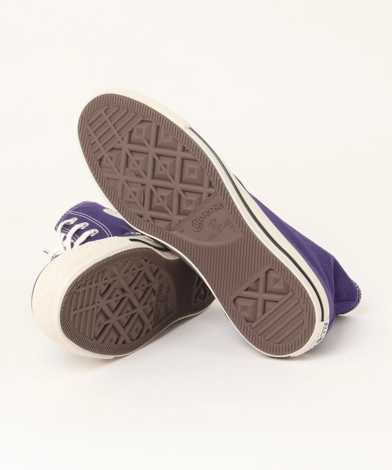Мужские и женские кеды Converse ALLSTAR US HI бежевые — фото 3
