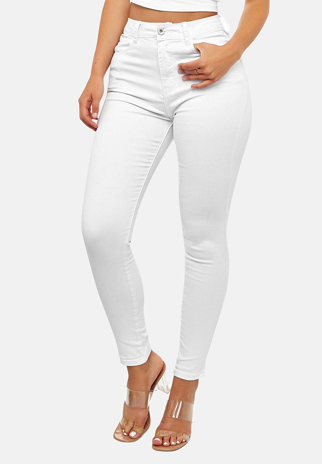 

Джинсы скинни HIGHWAIST Elara, белый