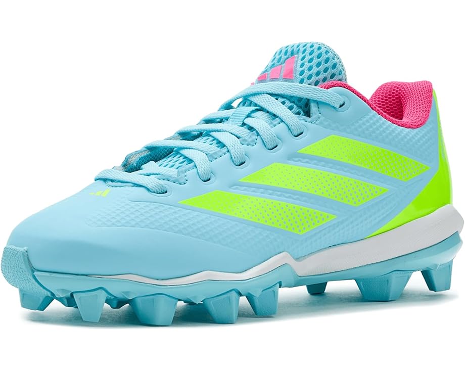 

Детские кроссовки Adidas Adizero Impact 2.0 Molded Duogout Adidas Kids, Bliss Blue/Lucid Lemon/Lucid Pink