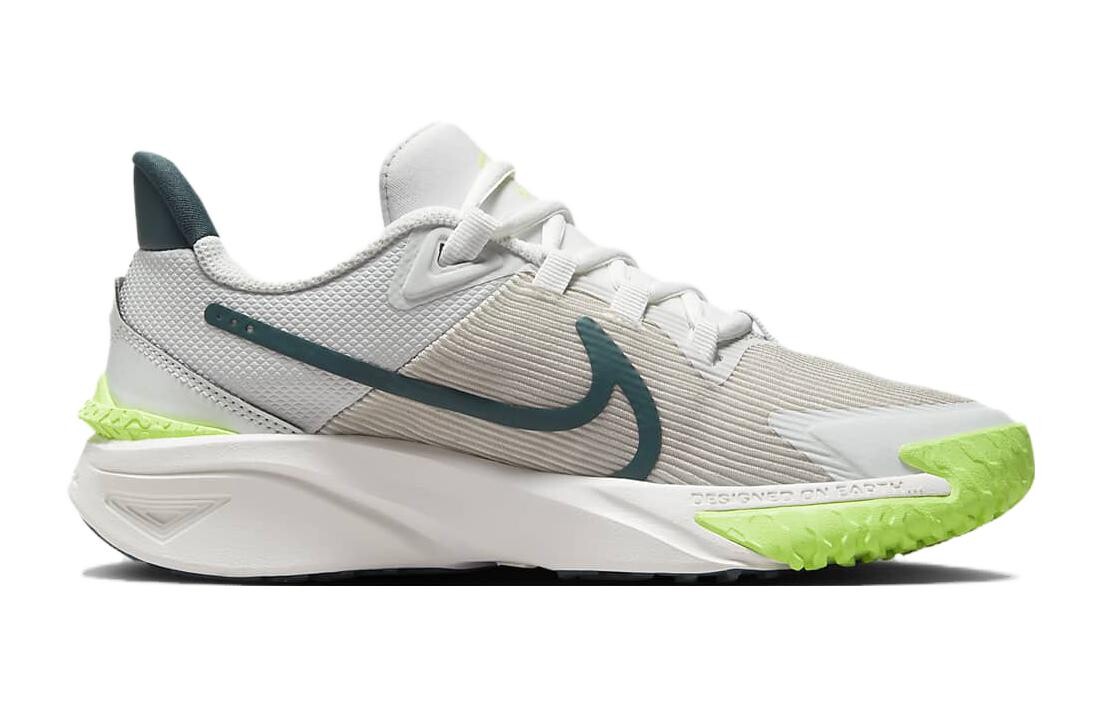 Star Runner 4 GS «Фотонная пыль Глубокие джунгли» Nike, цвет Gray Green — фото 2