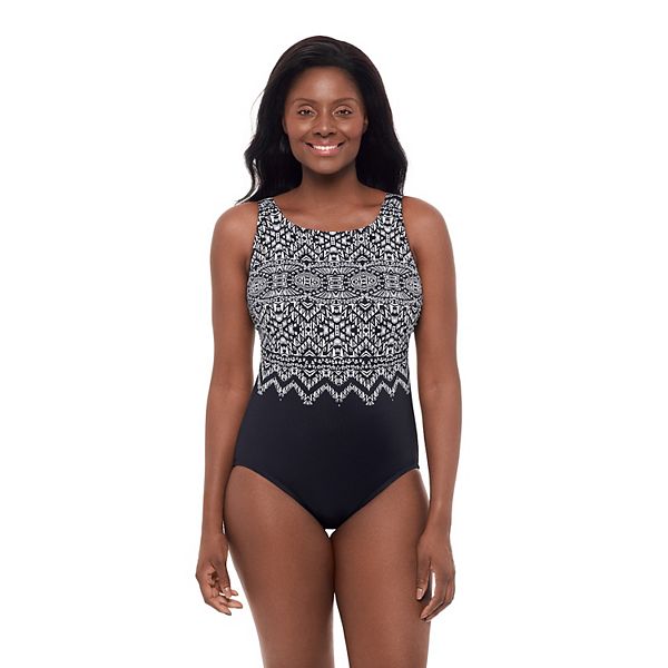 

Женский купальник Safari Night с высоким вырезом и вырезом на спине Great Lengths