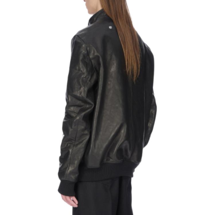 Кожаная куртка RO для мужчин RICK OWENS, черный — фото 3