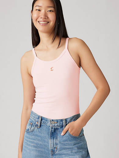 

Графическая майка Molly Levi's, цвет Tank Mini Flower - Pink
