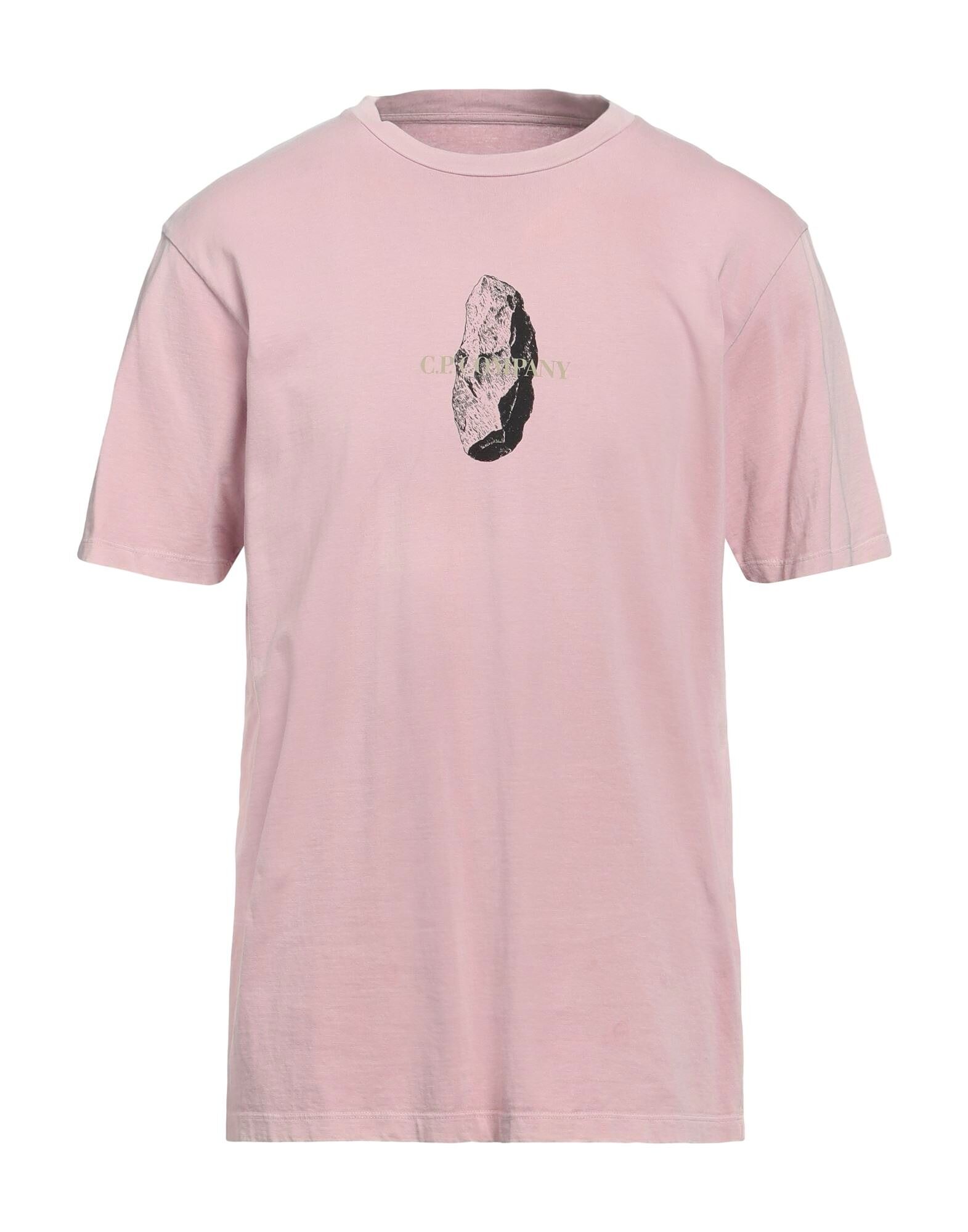 

Футболка C.P. Company, темно-розовый