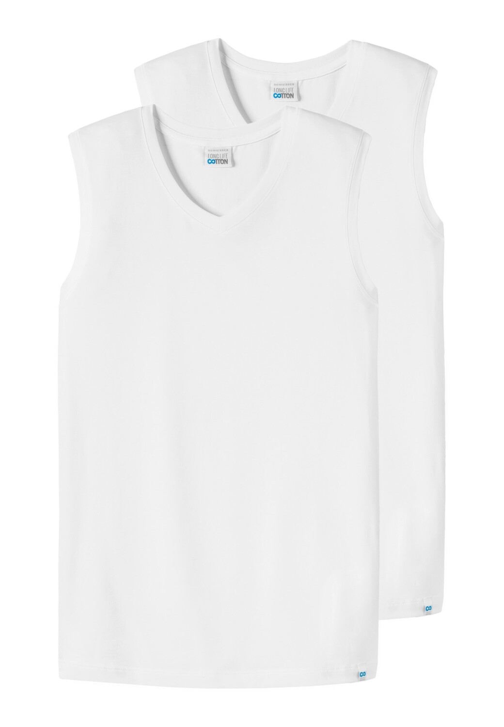 

Майка Schiesser/Tanktop Long Life Cotton, белый