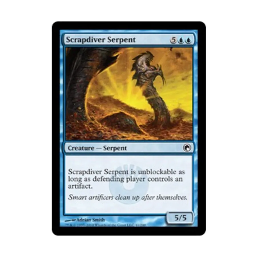 

CCG Змей-скрапдайвер (клавиша C), MTG - Scars of Mirrodin