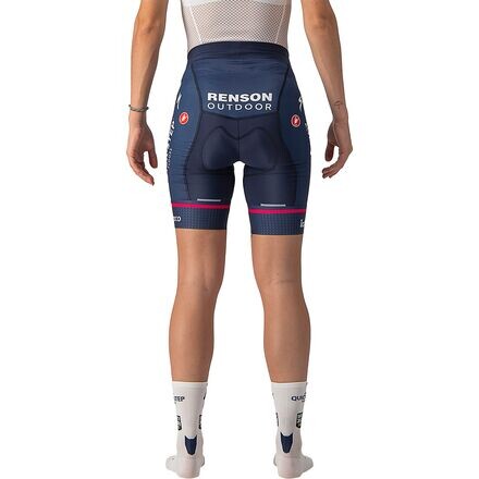 

Шорты Quick-Step Competizione женские Castelli, цвет Belgian Blue/White
