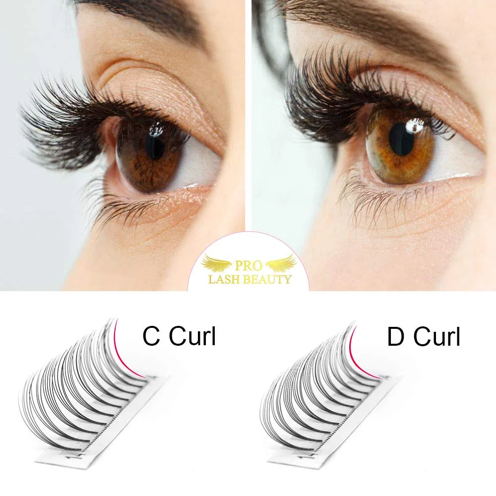 Готовые пучки для наращивания ресниц 5D-D-0.07 Pro Lashbeauty, 5D-D-0.07-11Mm — фото 4