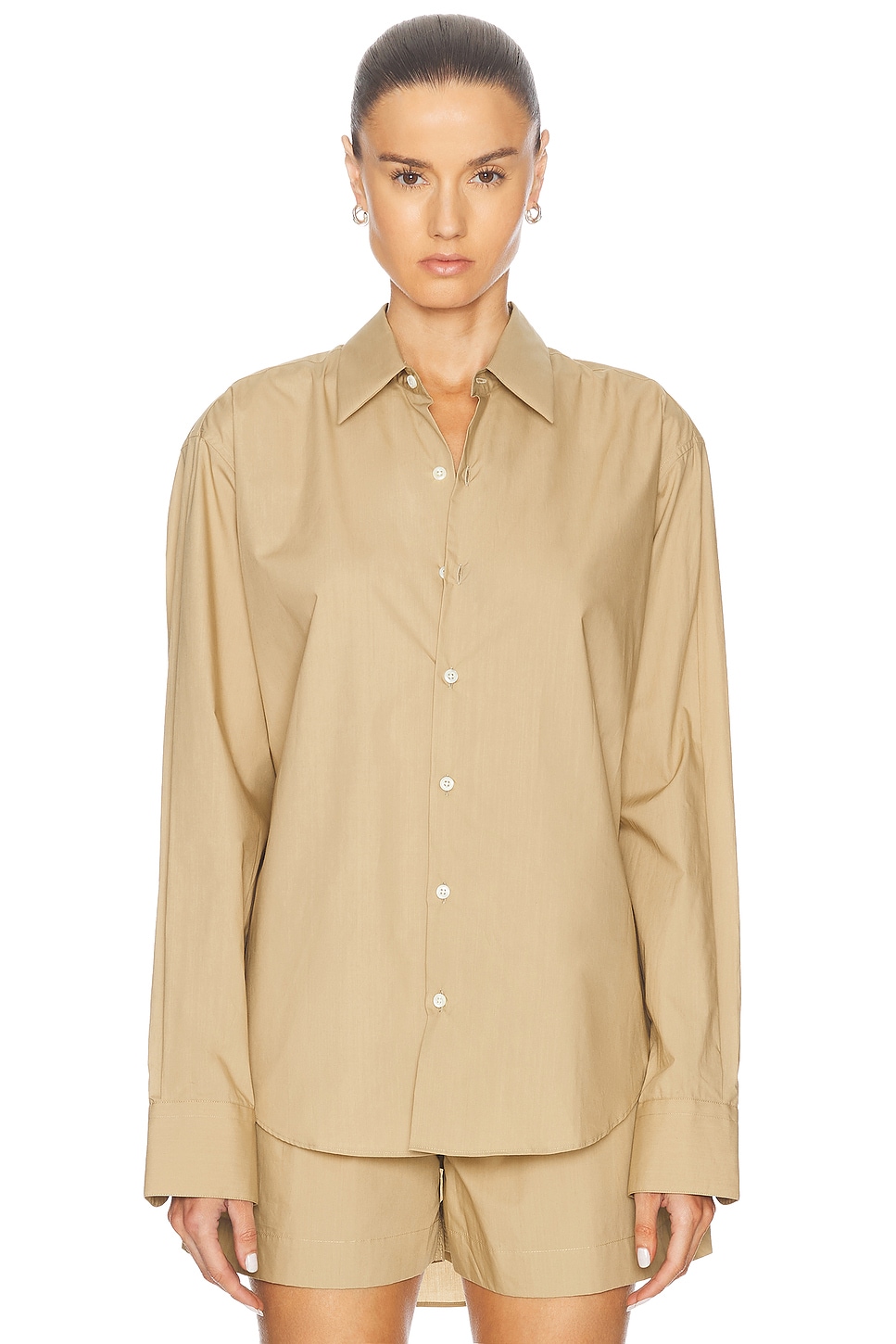

Классическая рубашка La Shirt Comme Si, хаки