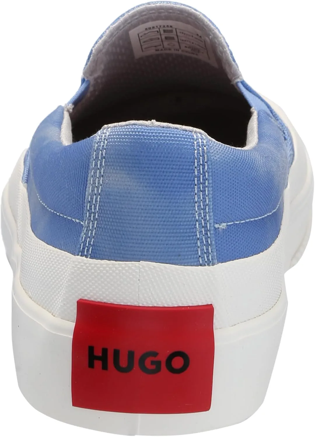 Кроссовки HUGO Men's Tye Dye Slip on Sneakers, синий — фото 4